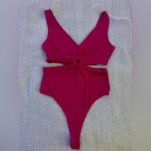Body Suit with Cutouts